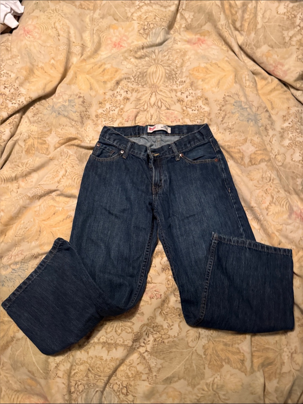 Levi's Kids Dark Blue Denim Jeans